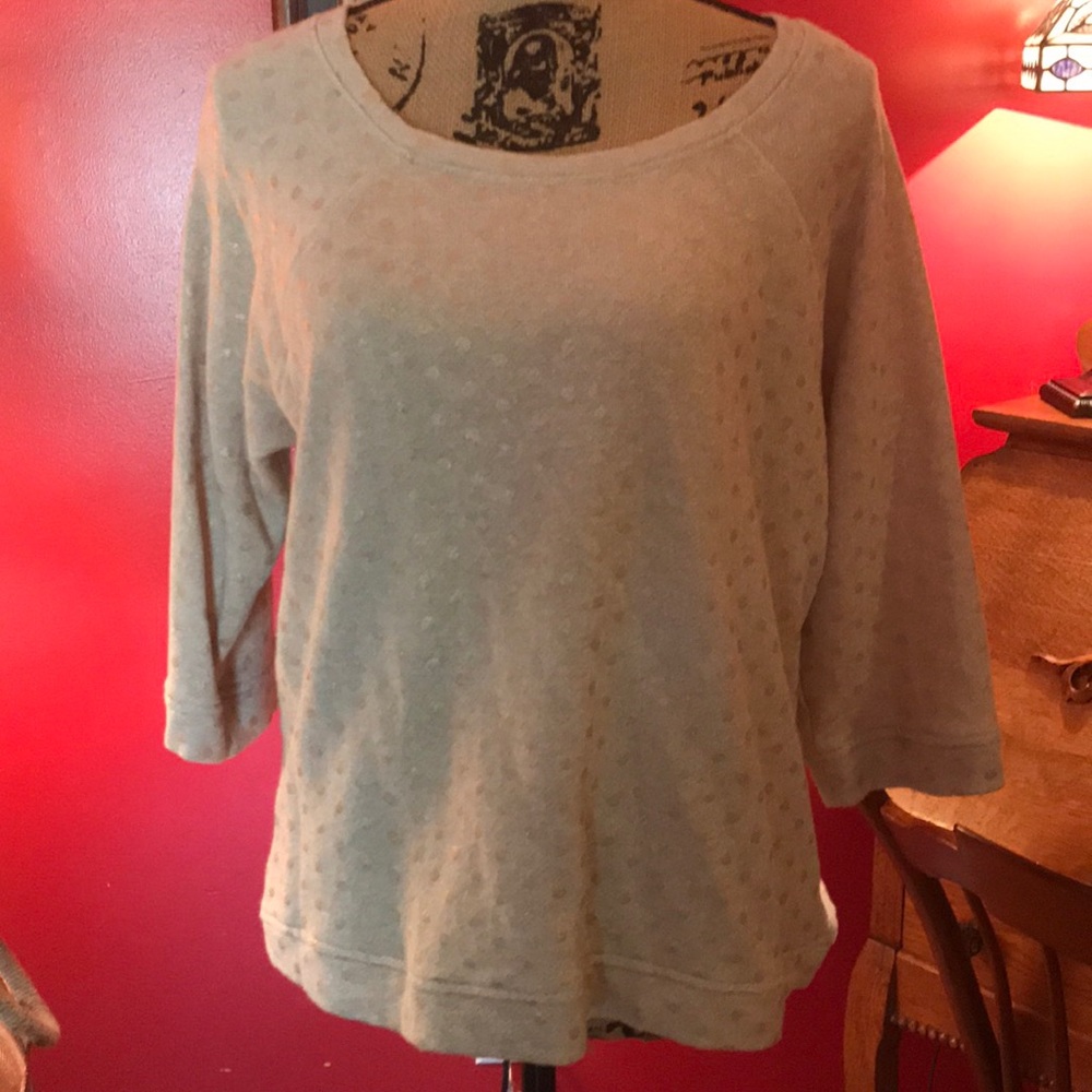 The Limited Cream/Gold Sweater